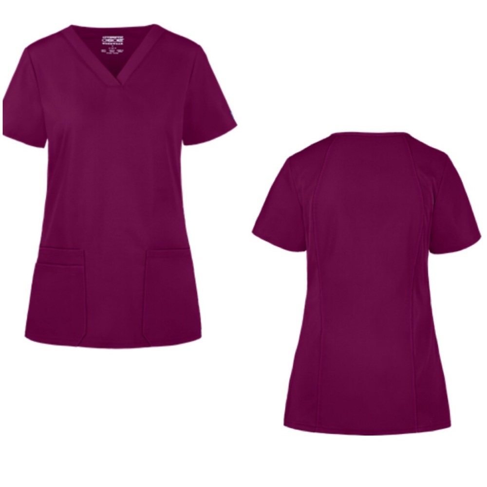 Amazon Essentials Quick Dry Stretch Scrub Top M - image 1